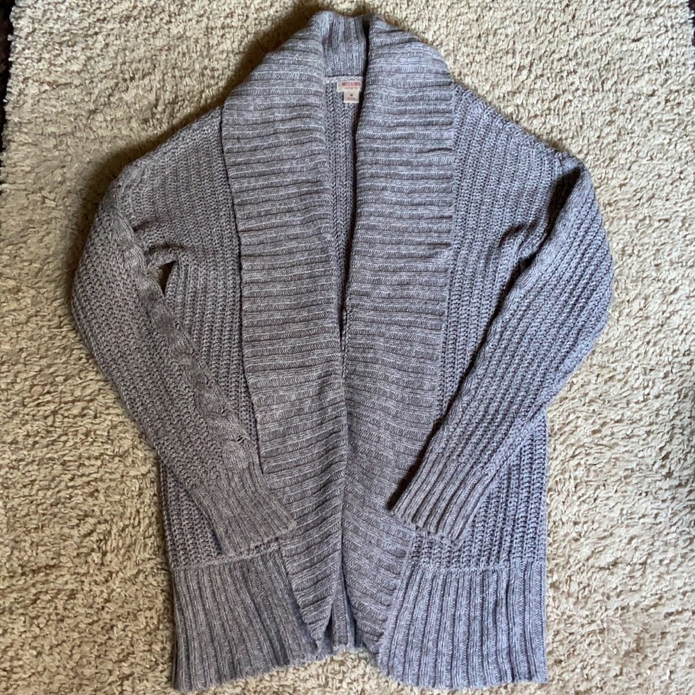 Women’s Mossimo Medium Gray Cardigan